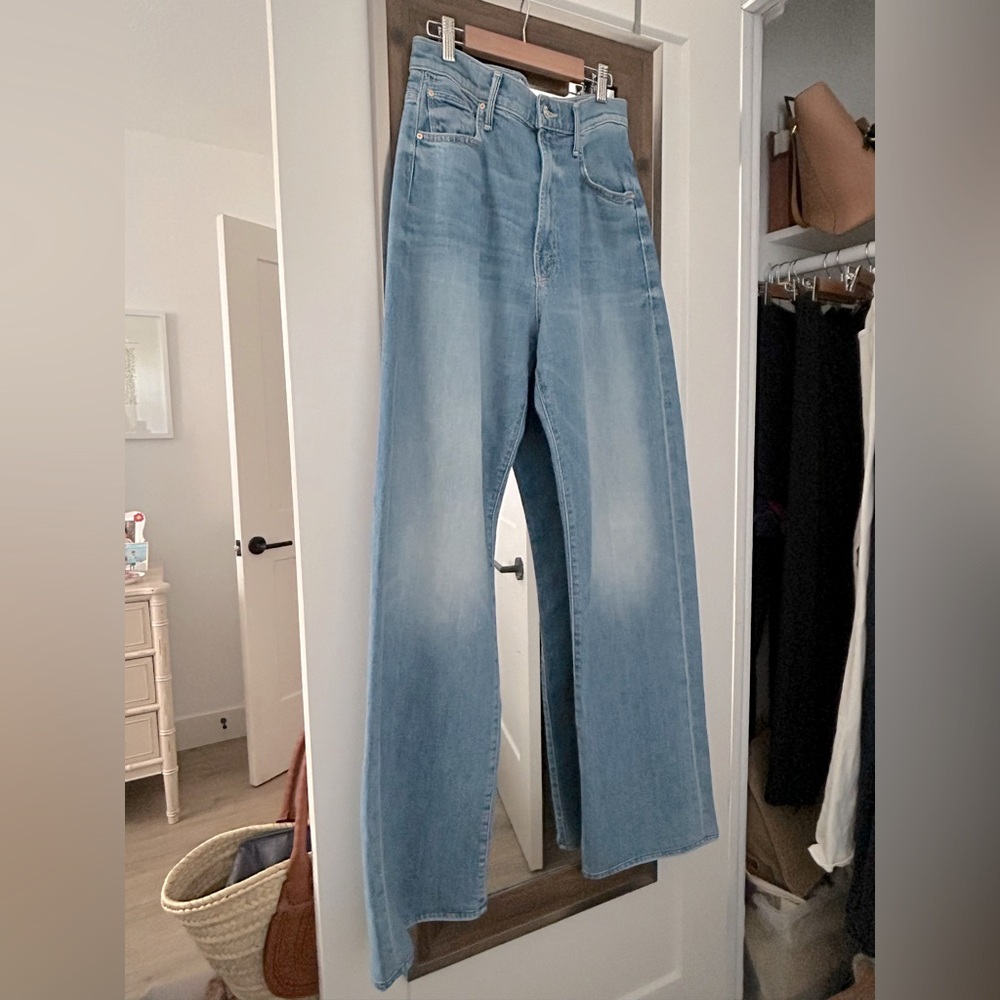 MOTHER denim Lasso Heel Jeans